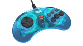 Screenshot på Retro-Bit Sega Mega Drive 8 Button USB Arcade Pad Clear Blue