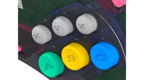 Screenshot på Retro-Bit Sega Saturn USB Control Pad Slate Grey