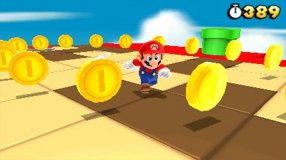 Screenshot på Super Mario 3D Land