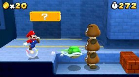 Screenshot på Super Mario 3D Land