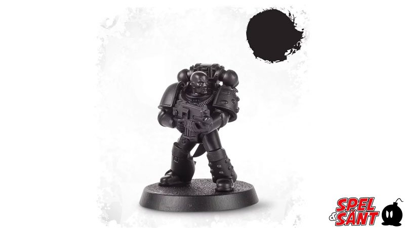 Warhammer Citadel Chaos Black Primer Spray Paint - Spel & Sånt