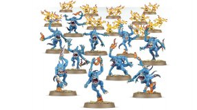 Screenshot på Warhammer 40K/Age ofSigmar Daemons ofTzeentch - Blue Horrors & Brimstone Horrors