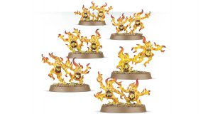 Screenshot på Warhammer 40K/Age ofSigmar Daemons ofTzeentch - Blue Horrors & Brimstone Horrors