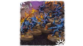 Screenshot på Warhammer 40K/Age ofSigmar Daemons ofTzeentch - Blue Horrors & Brimstone Horrors