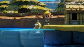 Screenshot på The Legend of Zelda Links Awakening (Bergsala UK4)