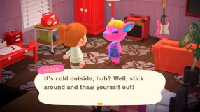 Screenshot på Animal Crossing New Horizons (Bergsala UK4)