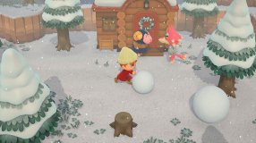 Screenshot på Animal Crossing New Horizons (Bergsala UK4)