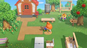 Screenshot på Animal Crossing New Horizons (Bergsala UK4)