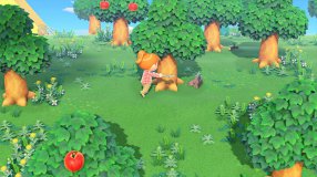 Screenshot på Animal Crossing New Horizons (Bergsala UK4)