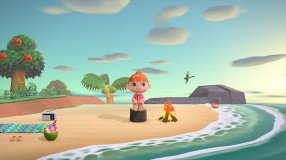 Screenshot på Animal Crossing New Horizons (Bergsala UK4)