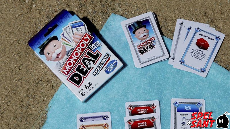 Monopoly Deal Kortspel (Svensk Version) [Sllskapsspel]