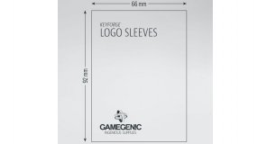 Screenshot på GameGenic Keyforge Logo Sleeves Red 40 Pack