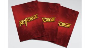 Screenshot på GameGenic Keyforge Logo Sleeves Red 40 Pack