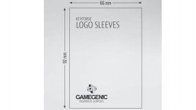 Screenshot på GameGenic Keyforge Logo Sleeves Blue 40 Pack