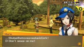 Screenshot på Persona 4 Golden (ny inplastad)