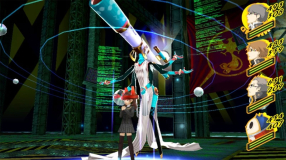 Screenshot på Persona 4 Golden (ny inplastad)