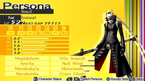 Screenshot på Persona 4 Golden (ny inplastad)