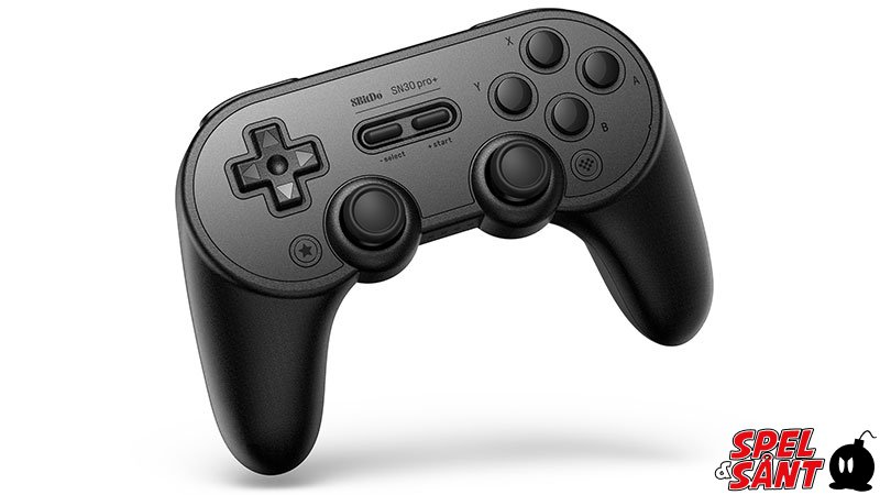 8bitdo Sn30 Pro Bluetooth Gamepad Black Edition Spel Sant The Video Game Store With The Happiest Customers
