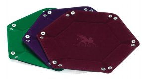 Screenshot på Greifenfels Hexagon Dice Tray (Burgundy)