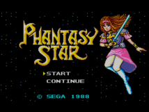 Screenshot på Phantasy Star