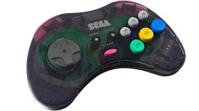 Screenshot på Retro-Bit Sega Saturn 8 Button Wireless Controller Slate Grey