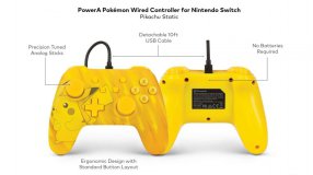 Screenshot på PowerA Nintendo Switch Wired Controller Tonal Pikachu