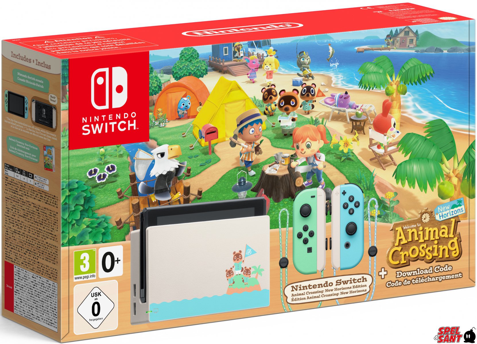 Nintendo switch animal promo crossing