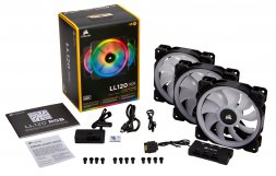 Screenshot på Corsair LL120 RGB LED Series PMW Fläkt 3-Pack (120mm)