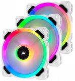 Screenshot på Corsair LL120 White RGB LED Series PMW Fläkt 3-Pack (120mm)