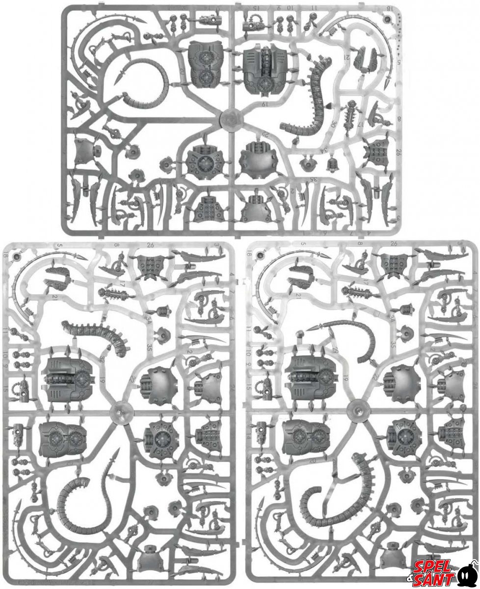 Warhammer 40K Necrons - Canoptek Wraiths - Spel & Sånt: The