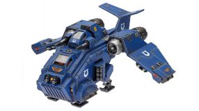 Screenshot på Warhammer 40K Space Marines - Stormraven Gunship
