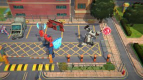Screenshot på Transformers Battlegrounds