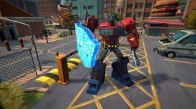 Screenshot på Transformers Battlegrounds