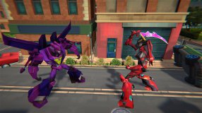 Screenshot på Transformers Battlegrounds