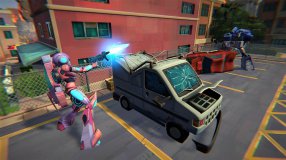 Screenshot på Transformers Battlegrounds