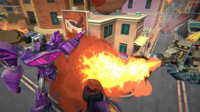 Screenshot på Transformers Battlegrounds