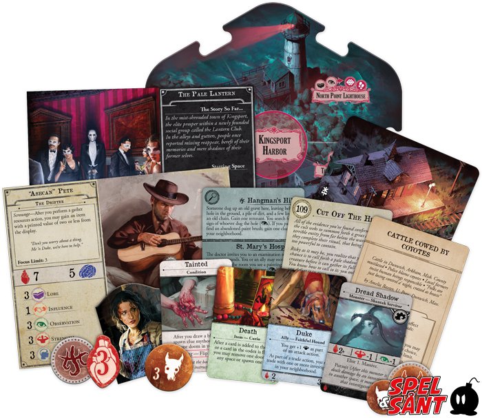Arkham Horror 3rd Edition Under Dark Waves Expansion Spel & Sånt