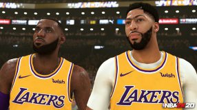 Screenshot på NBA 2K20