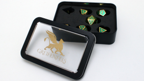 Screenshot på Greifenfels Gold Series Dice (Green)