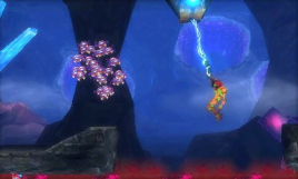 Screenshot på Metroid Samus Returns Legacy Edition