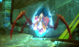 Screenshot på Metroid Samus Returns Legacy Edition