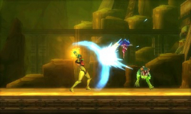 Screenshot på Metroid Samus Returns Legacy Edition