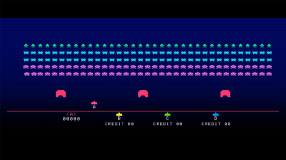 Screenshot på Space Invaders Forever
