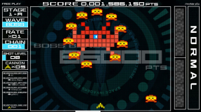 Screenshot på Space Invaders Forever