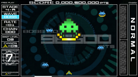 Screenshot på Space Invaders Forever