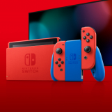 Screenshot på Nintendo Switch Special Mario Edition (inkl Röda Kontrollers & Bergsala Version)