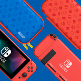Screenshot på Nintendo Switch Special Mario Edition (inkl Röda Kontrollers & Bergsala Version)