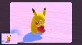 Screenshot på New Pokemon Snap (Bergsala UK4)