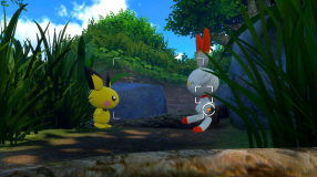 Screenshot på New Pokemon Snap (Bergsala UK4)