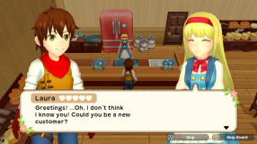 Screenshot på Harvest Moon One World